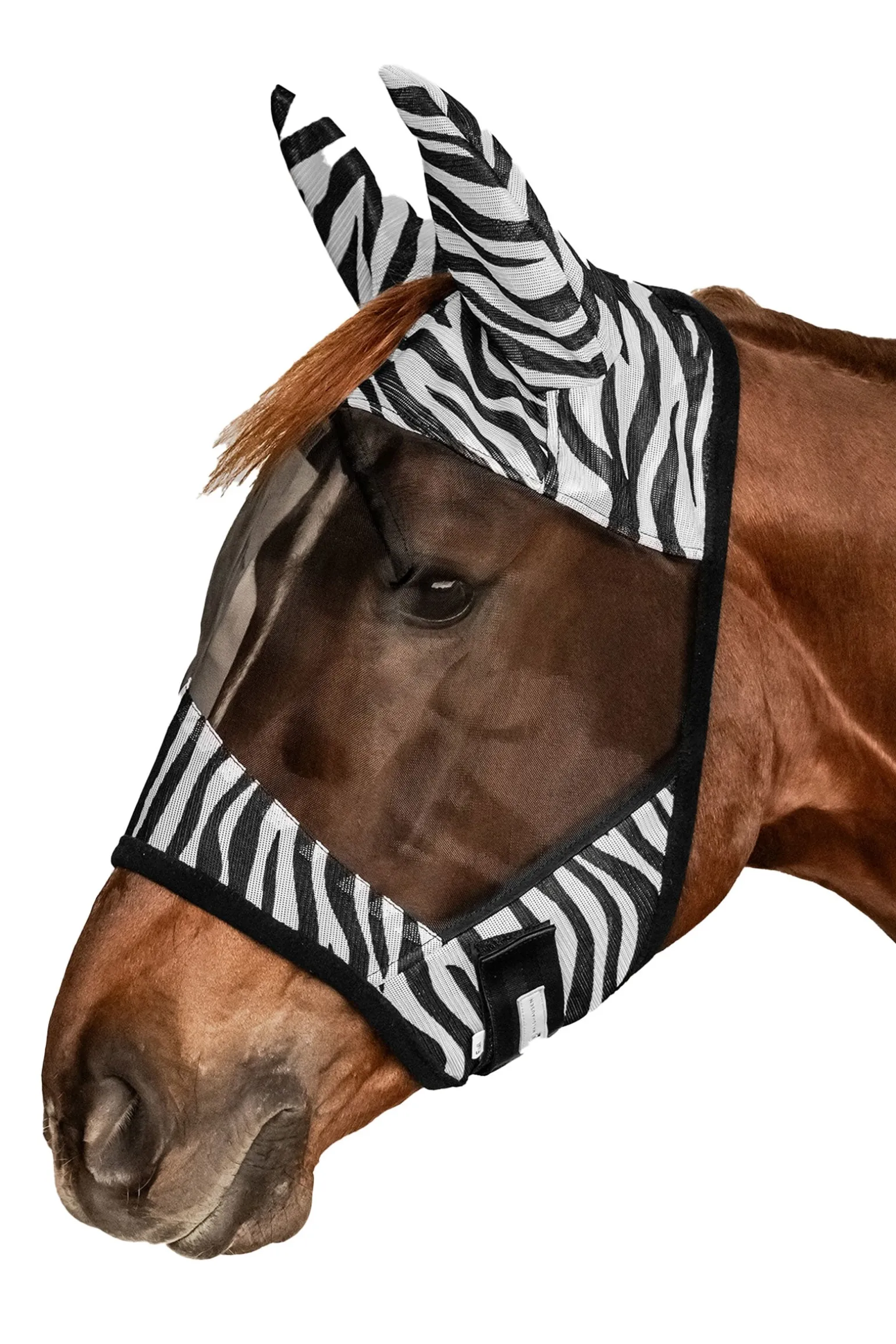Zebra Fliegenmaske